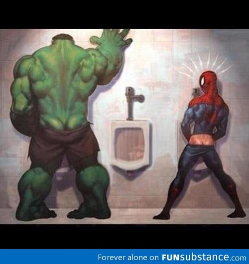 Spiderman's jealousy issues