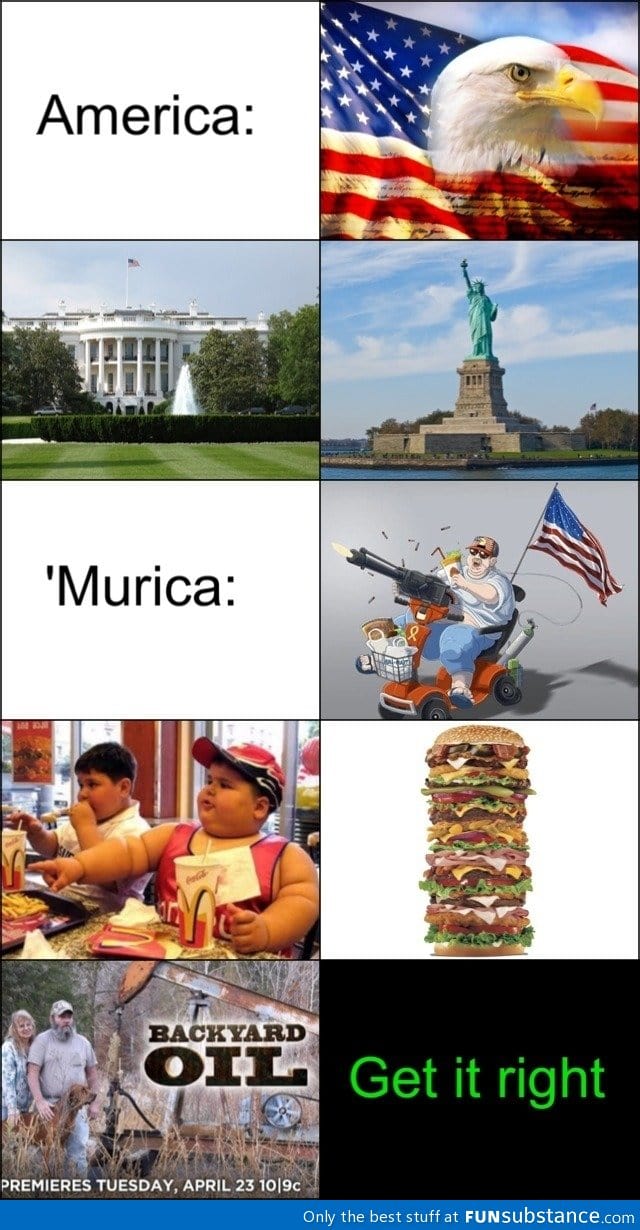 America vs 'murica