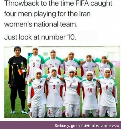 Was it because they played like women?