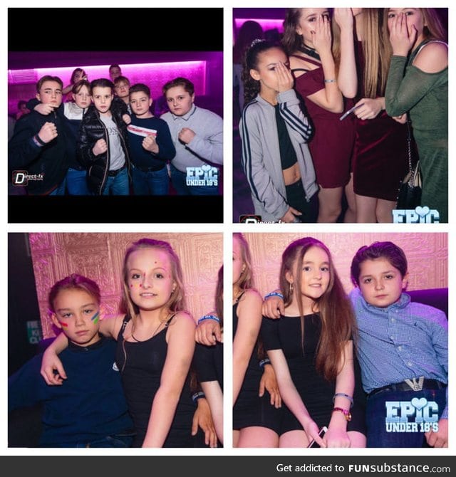 Under 18's club photos are the funniest thing ever