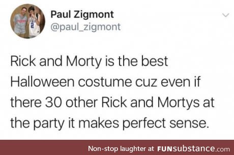 This guy has a point about Rick and Morty Halloween