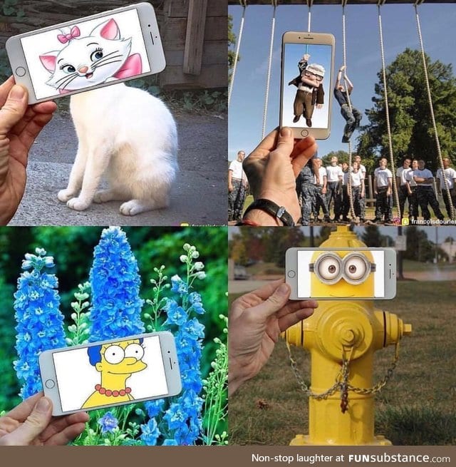Cartoons in real life