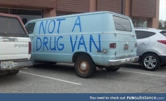 This is not a drug van