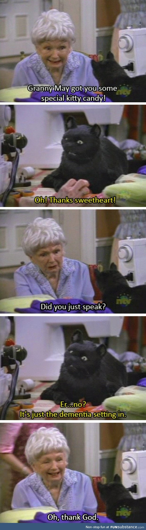 Salem from Sabrina the Teenage Witch had no chill