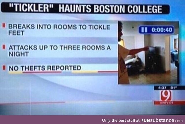 The boston tickle party