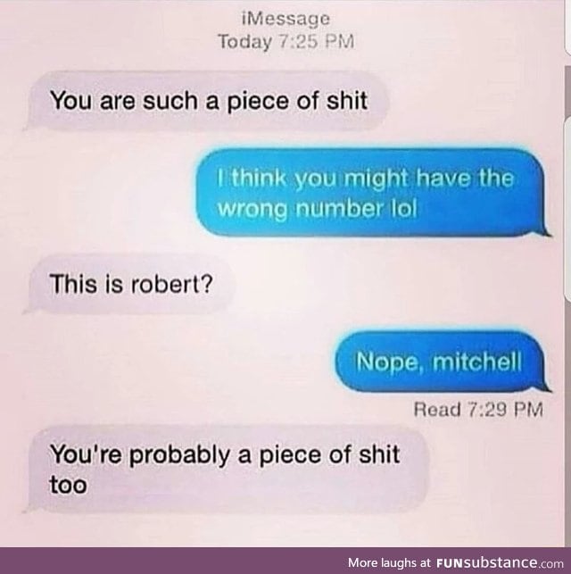 I'm a piece of shit too