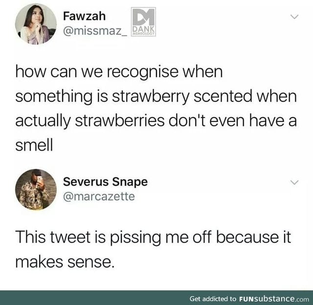 Things without smell