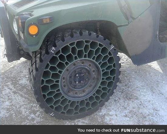 An air less tire