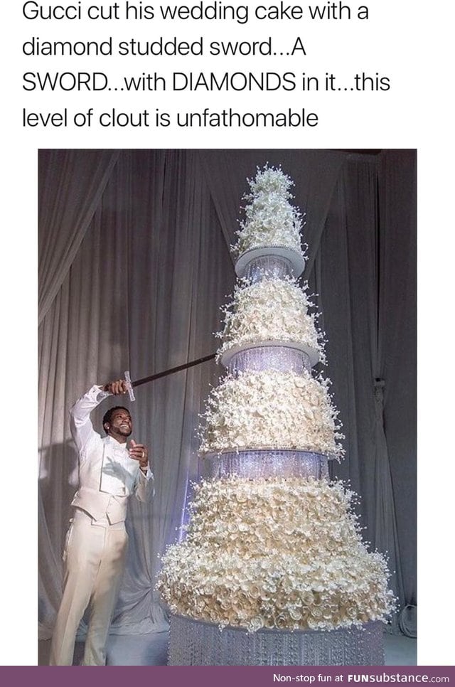 Is the cake made of steel?