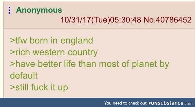 Anon and his life