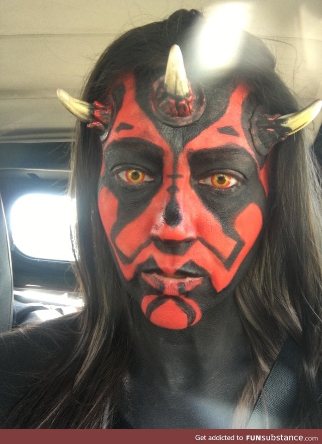 My Darth Maul costume