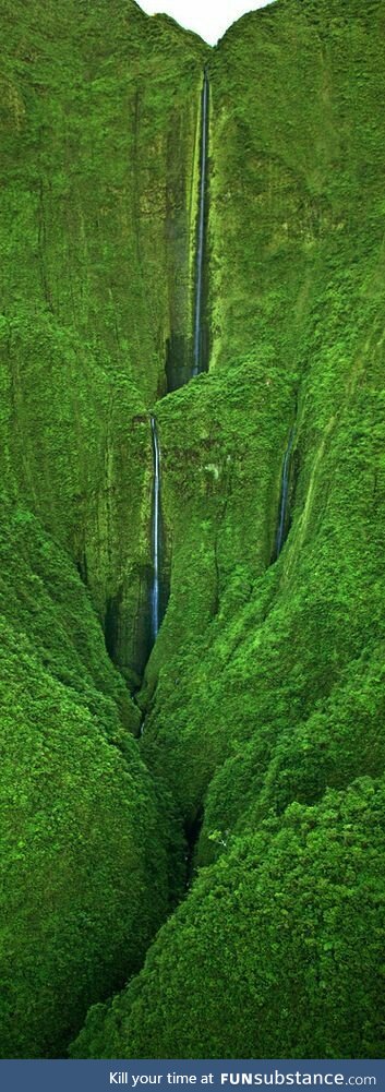 Honokohau Falls, Hawaii.