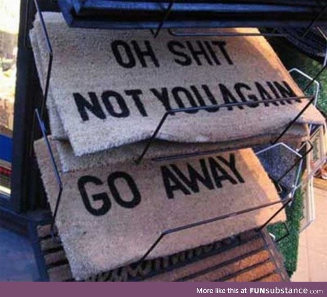 Introvert's doormat