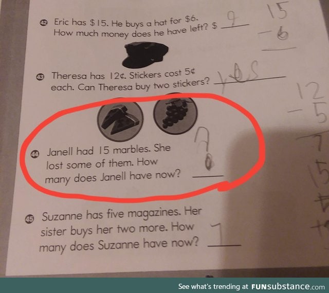 This 3rd grade math problem