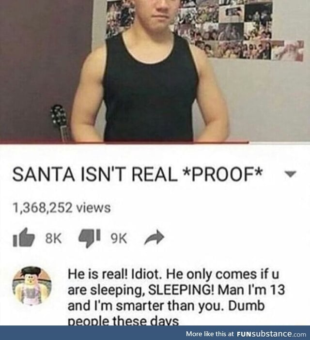 Santa is real