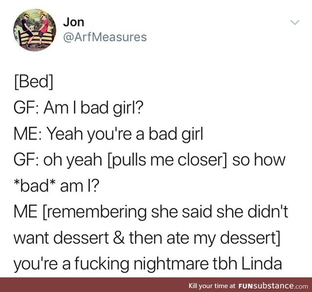 Damn it Linda
