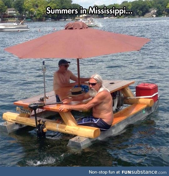 Yeah, whatever floats your picnic table