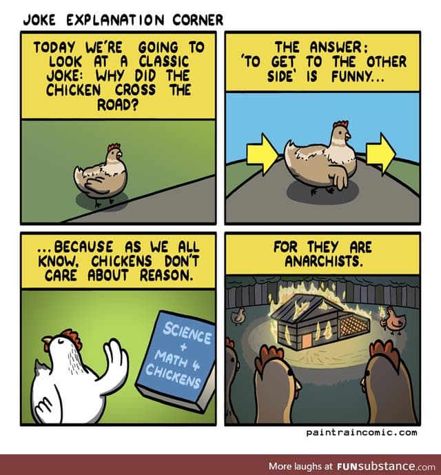 Darn chickens