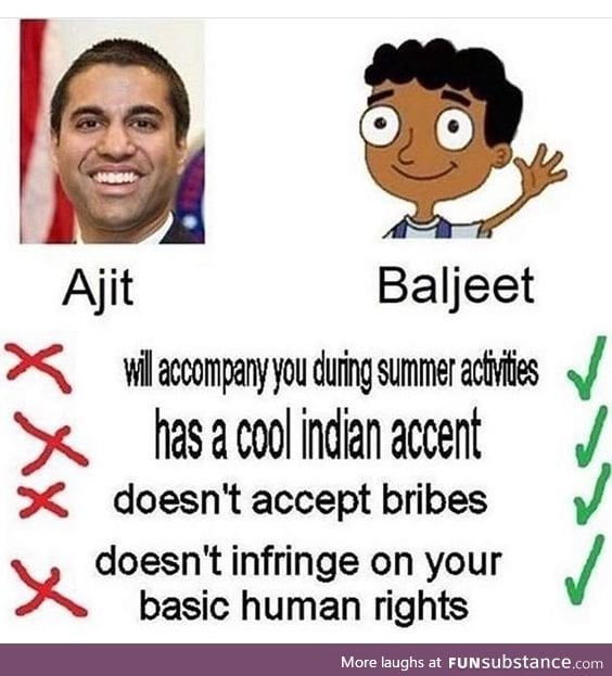 Baljeet for Chairman of the FCC