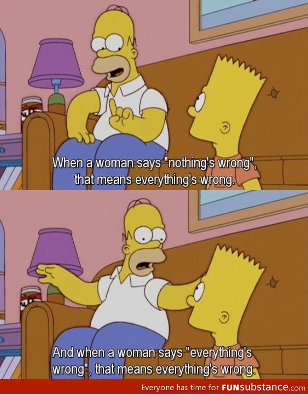 Homer gives excellent advice!