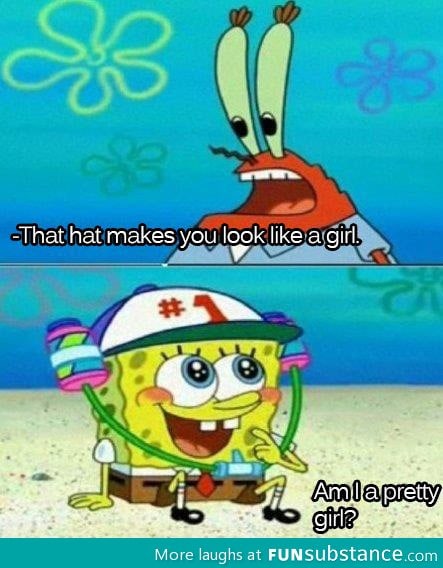 Spongebob never has a bad answer