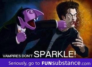 Vampires don't sparkle