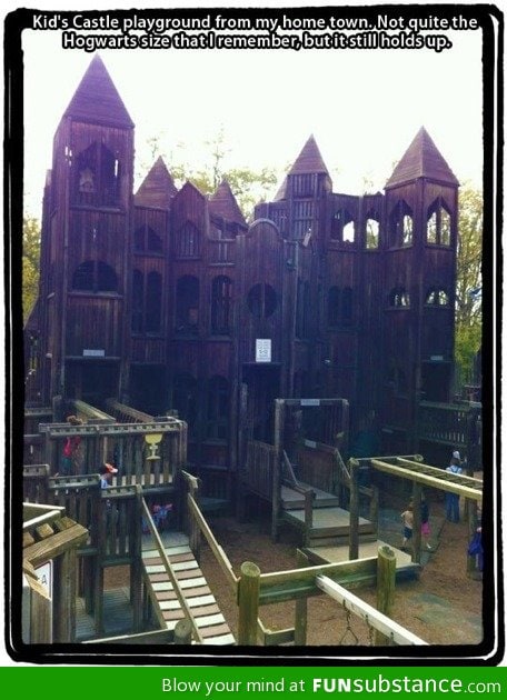 Castle playground