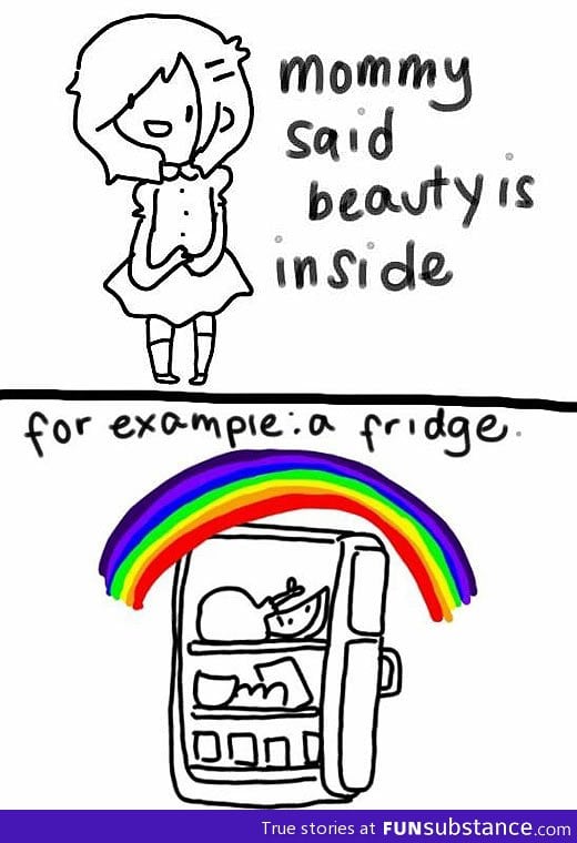 Beauty is always inside