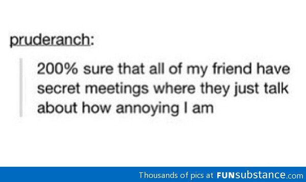Secret meetings