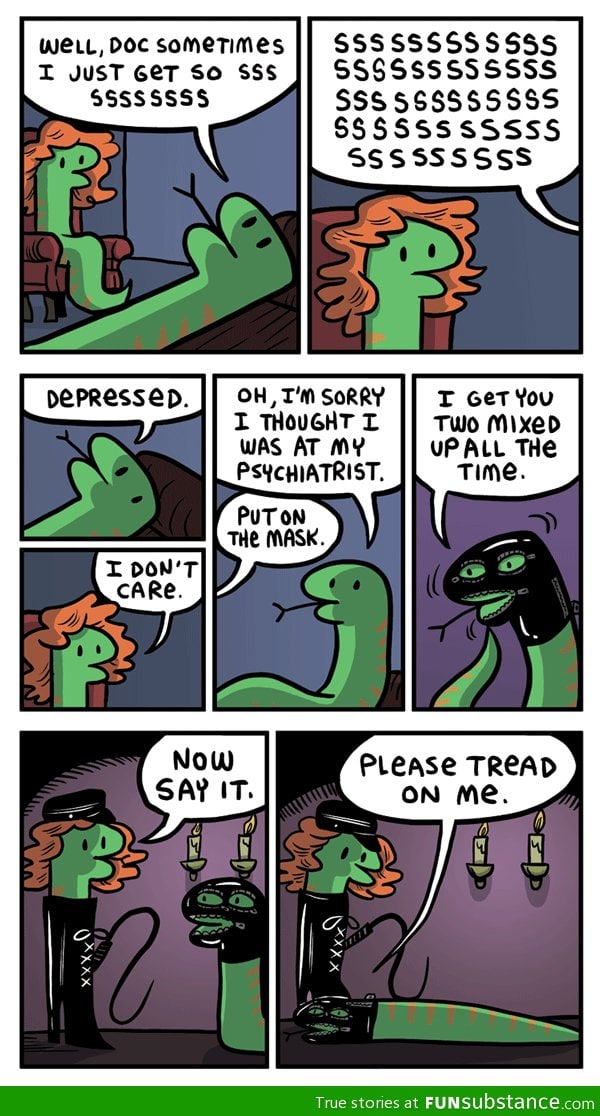 Snake psychiatry