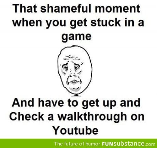 Shameful moment