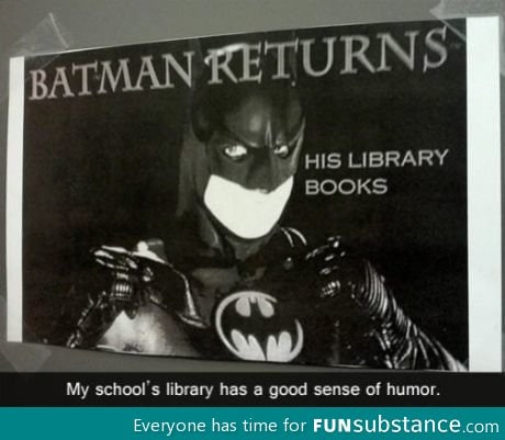 Act like the hero your library deserves
