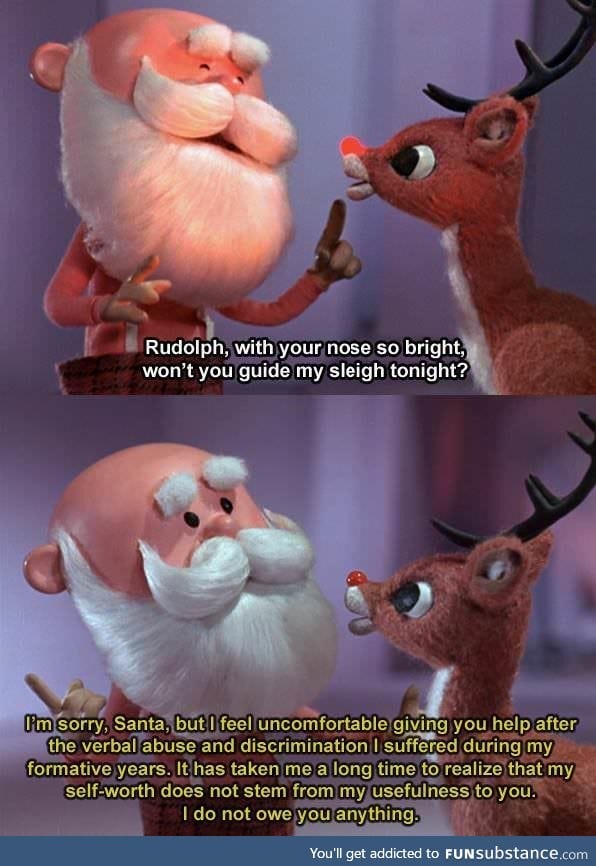 Santa was a d*ck in this movie