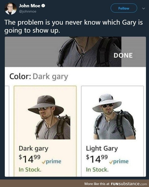 Watch out for Gary