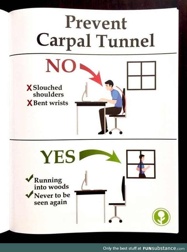 Prevent carpal tunnel