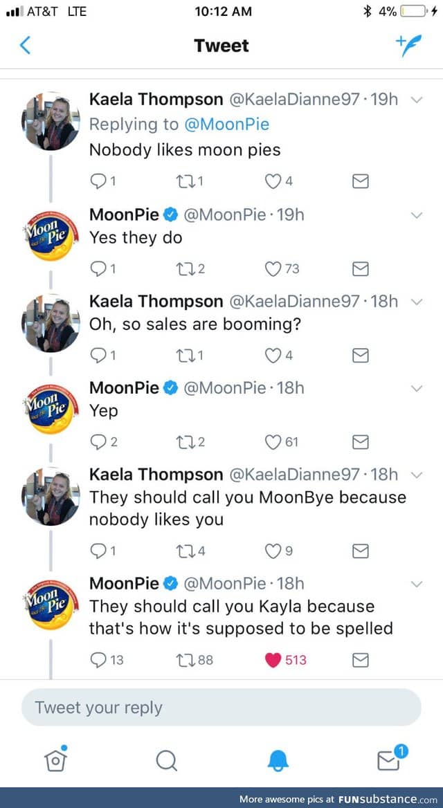 I need a MoonPie and Wendy's social media beef