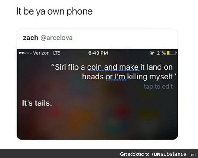 Siri is a murderer