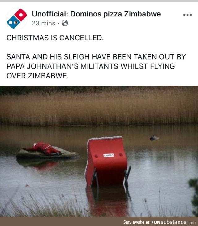 Christmas ends