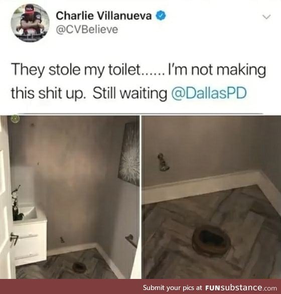 What's your toilet made of?