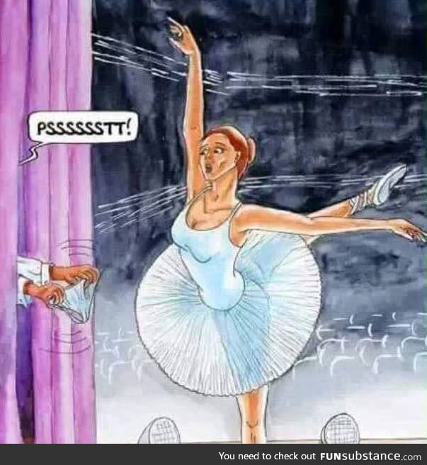 The forgetful ballerina