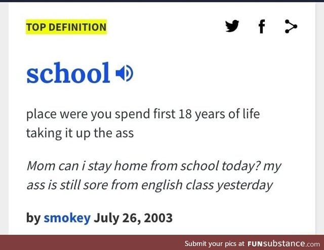 Definition of school