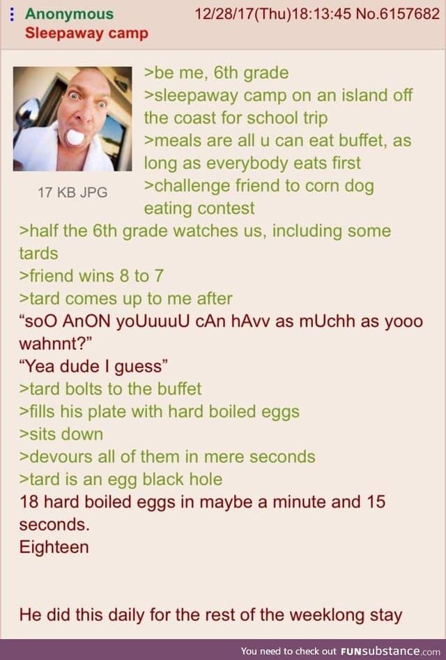 Tard goes to Buffet