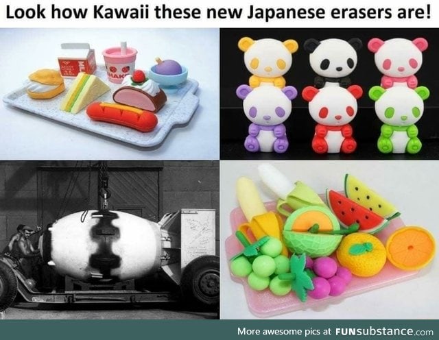 Japanese erasers