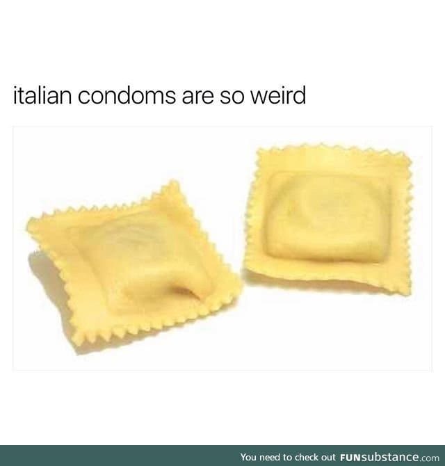 Ravioli Ravioli let's have some funioli