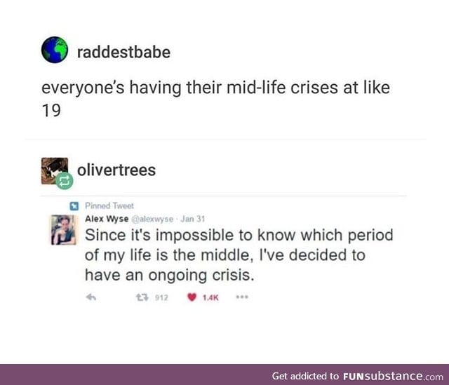 Life crisis
