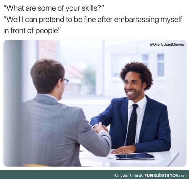 Interviewing for a clown