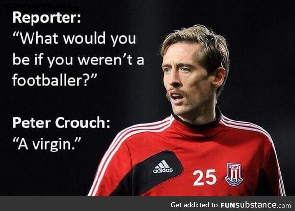 Peter Crouch knows!