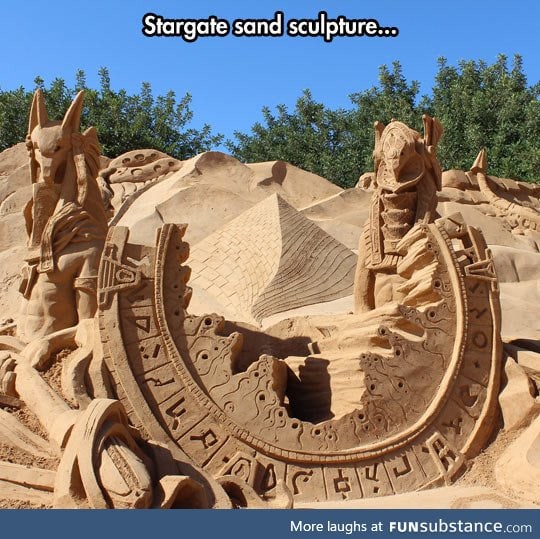Amazing sand work