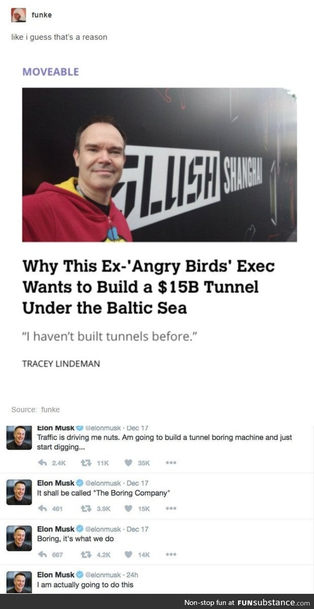 Virgin Tunneler vs Chad Borer