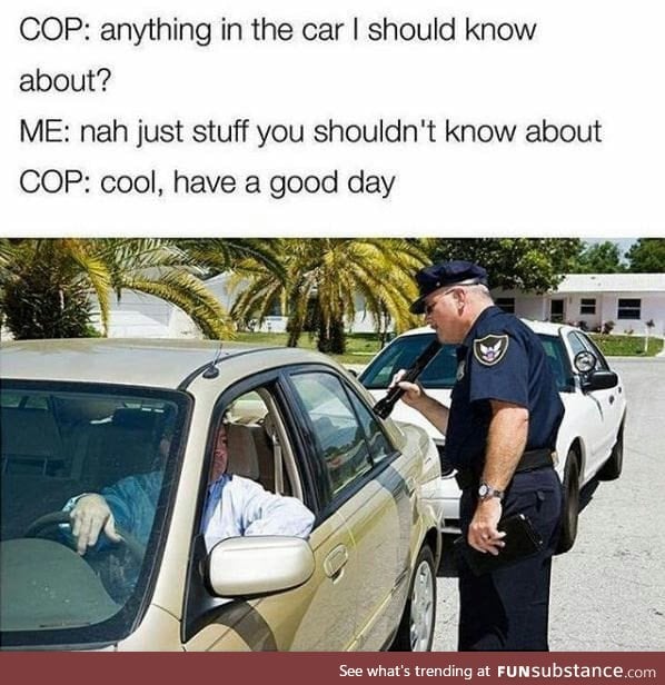 Thank you, officer